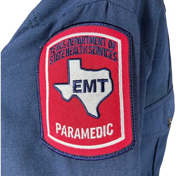 Desoto EMT Paramedic Fire & Rescue Firefighter Shirt Fire Resistant Size XL - Picture 5 of 9